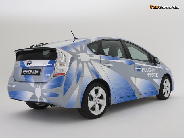 Toyota Prius Plug-In Hybrid Concept (ZVW35) 2009 wallpapers (640 x 480)