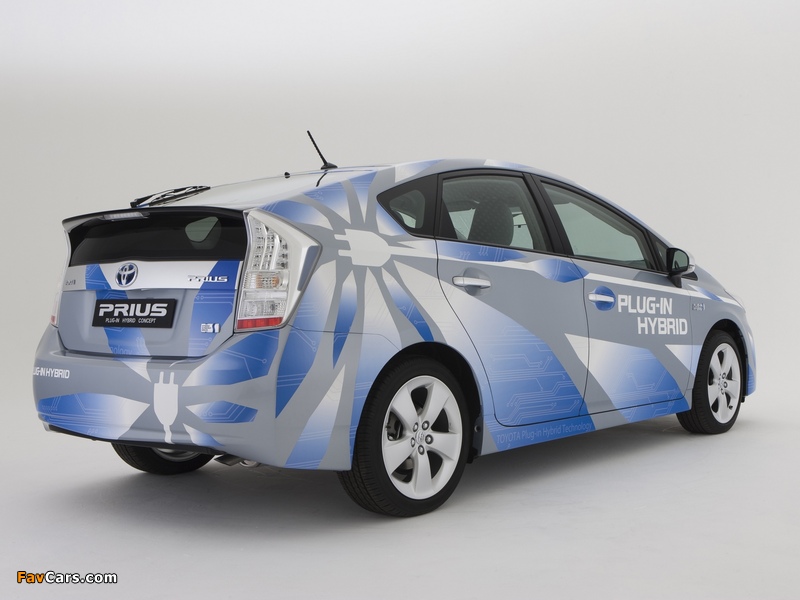 Toyota Prius Plug-In Hybrid Concept (ZVW35) 2009 wallpapers (800 x 600)