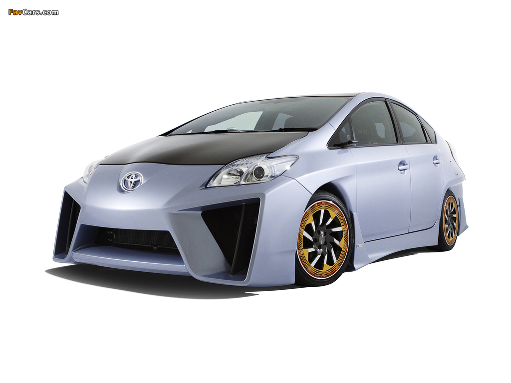 Toyota Prius C&A Custom Concept 2010 wallpapers (1024 x 768)