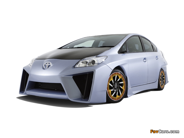 Toyota Prius C&A Custom Concept 2010 wallpapers (640 x 480)
