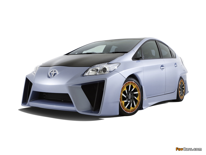 Toyota Prius C&A Custom Concept 2010 wallpapers (800 x 600)