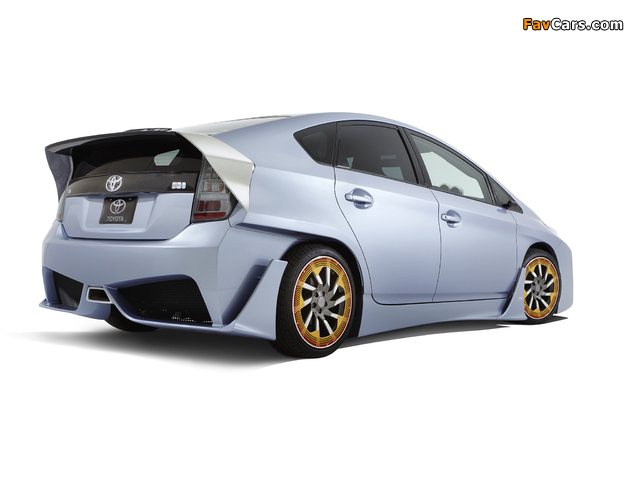 Toyota Prius C&A Custom Concept 2010 wallpapers (640 x 480)