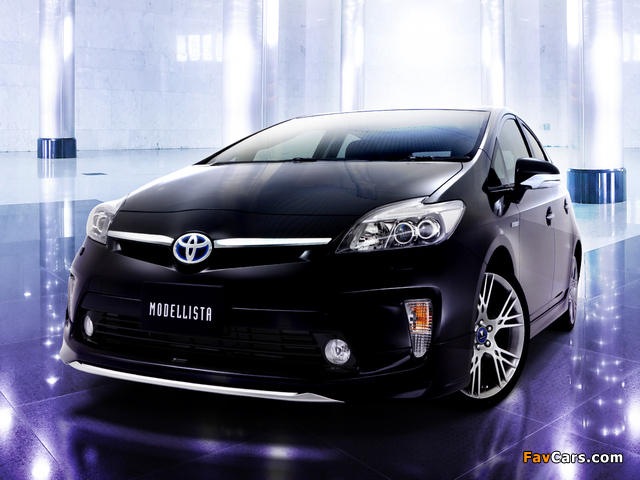 Modellista Toyota Prius (ZVW30) 2011 wallpapers (640 x 480)