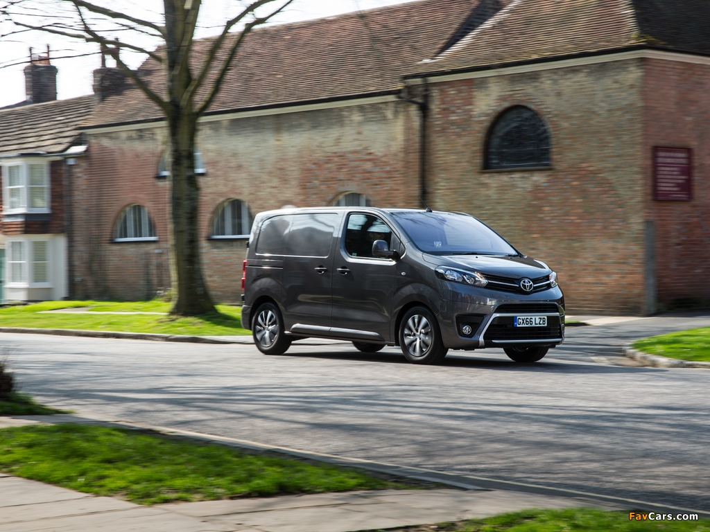 Images of Toyota ProAce Van Compact UK-spec 2017 (1024 x 768)