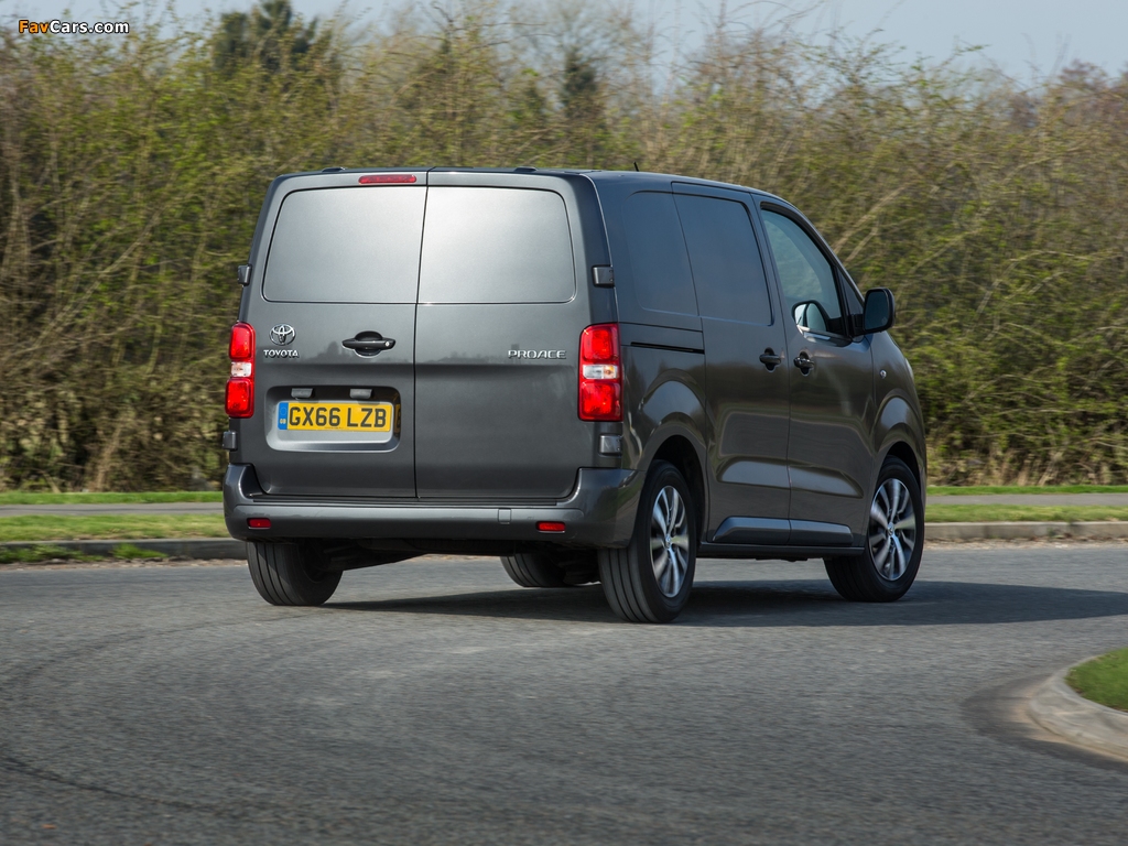 Images of Toyota ProAce Van Compact UK-spec 2017 (1024 x 768)