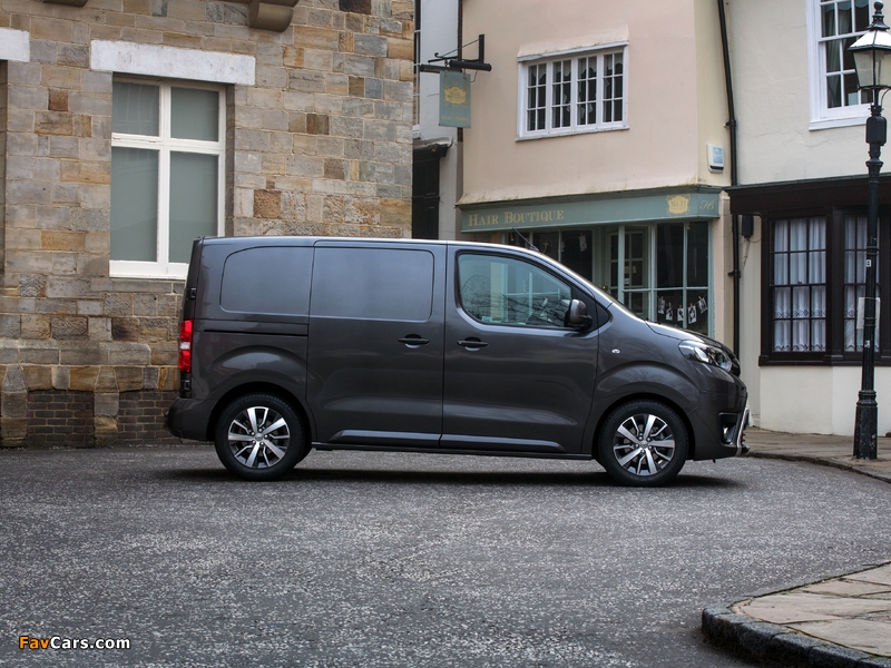 Pictures of Toyota ProAce Van Compact UK-spec 2017 (800 x 600)