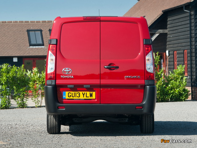 Toyota ProAce Van Long UK-spec 2013 photos (640 x 480)