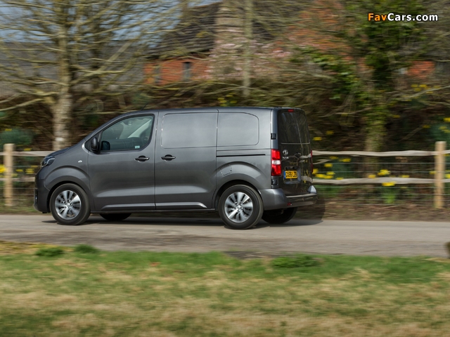 Toyota ProAce Van Compact UK-spec 2017 images (640 x 480)