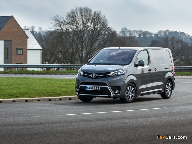 Toyota ProAce Van Compact UK-spec 2017 images (640 x 480)