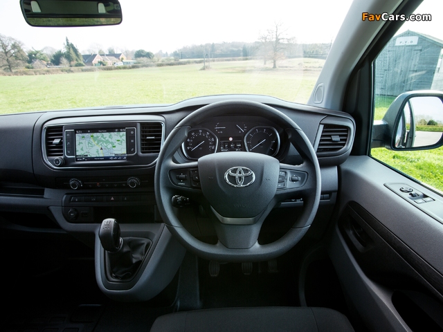 Toyota ProAce Van Compact UK-spec 2017 images (640 x 480)