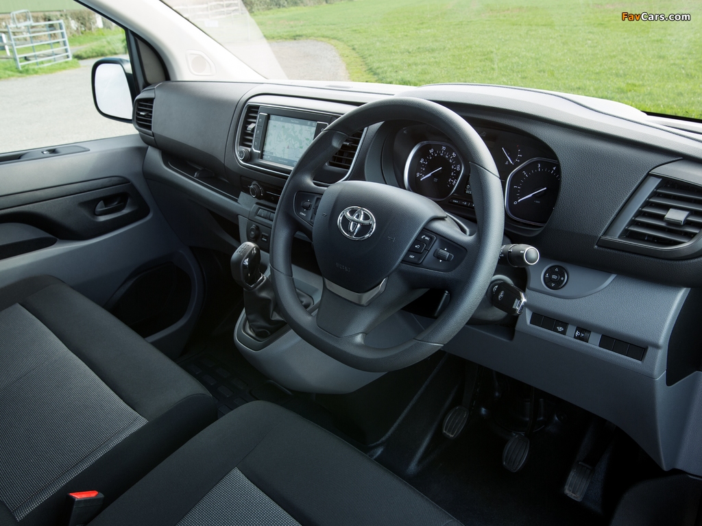 Toyota ProAce Van Compact UK-spec 2017 photos (1024 x 768)