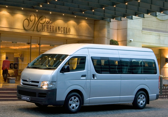 Toyota Quantum High Roof Bus 2004 photos