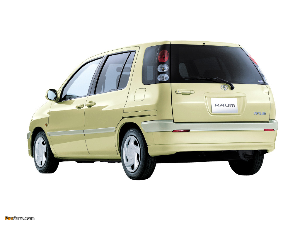 Images of Toyota Raum (EXZ10) 1997–2003 (1024 x 768)