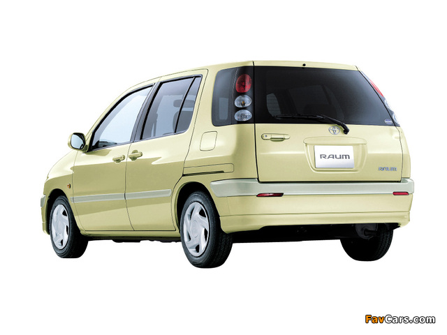 Images of Toyota Raum (EXZ10) 1997–2003 (640 x 480)