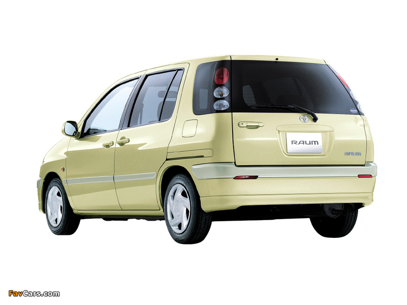 Images of Toyota Raum (EXZ10) 1997–2003 (800 x 600)