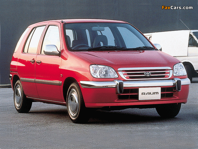 Toyota Raum (EXZ10) 1997–2003 photos (640 x 480)