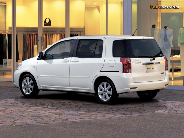 Toyota Raum (NCZ20) 2006–11 photos (640 x 480)