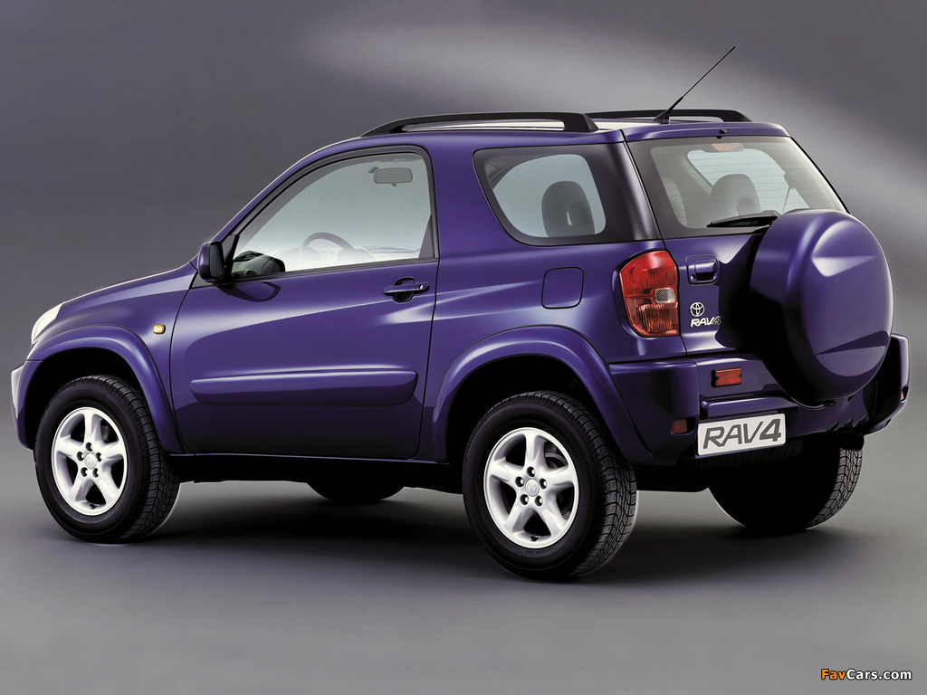 Images of Toyota RAV4 3-door 2000–03 (1024 x 768)