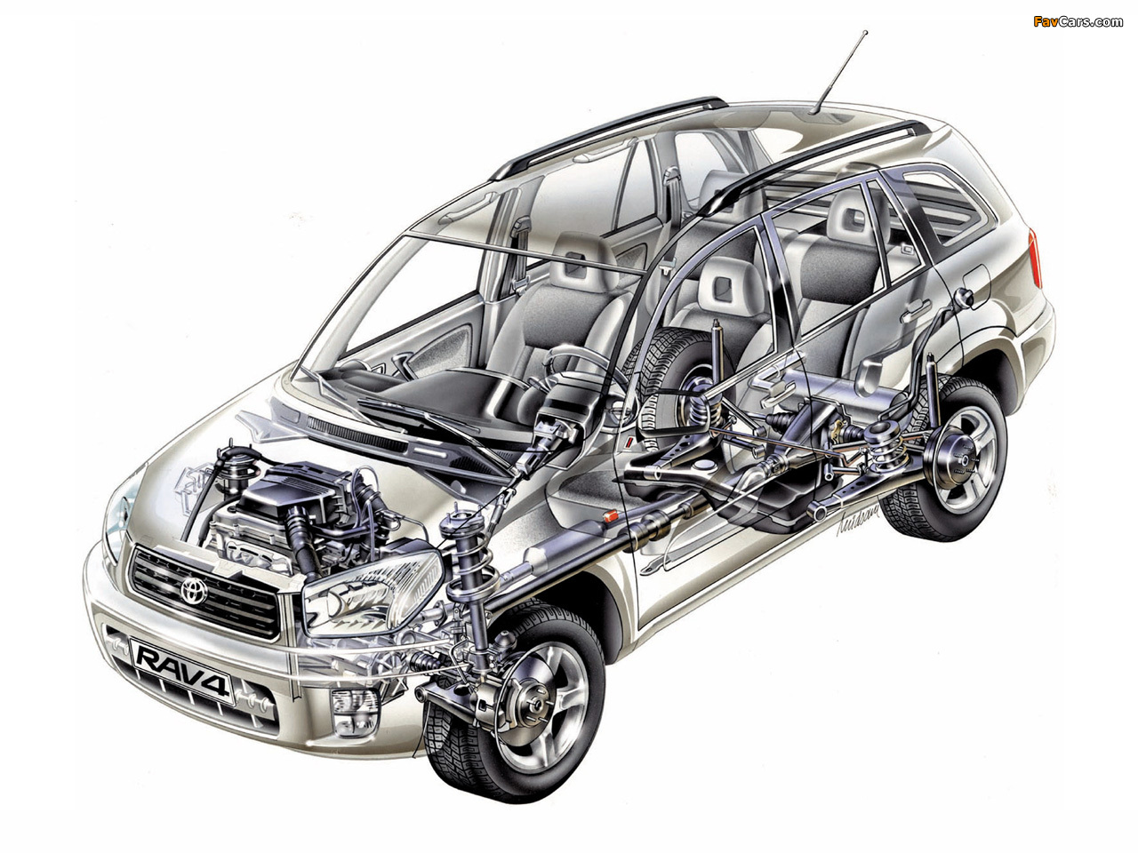 Images of Toyota RAV4 5-door 2003–05 (1280 x 960)