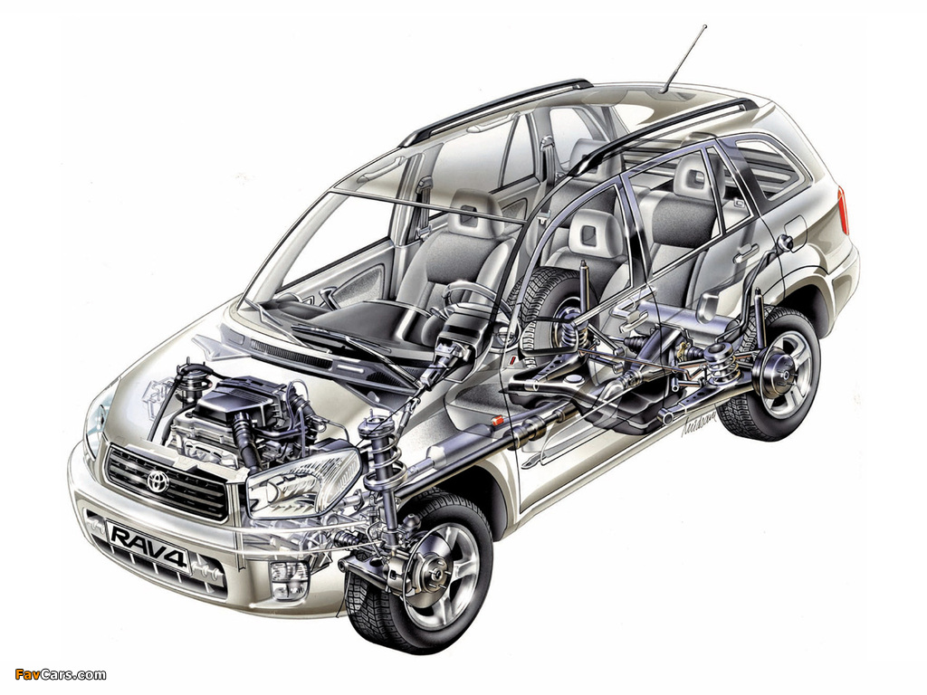 Images of Toyota RAV4 5-door 2003–05 (1024 x 768)