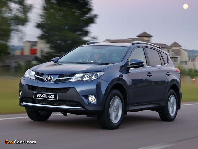 Images of Toyota RAV4 ZA-spec 2013 (640 x 480)