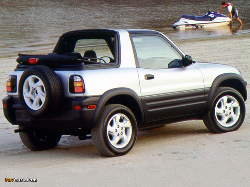 Photos of Toyota RAV4 Convertible US-spec 1998–2000 (800 x 600)