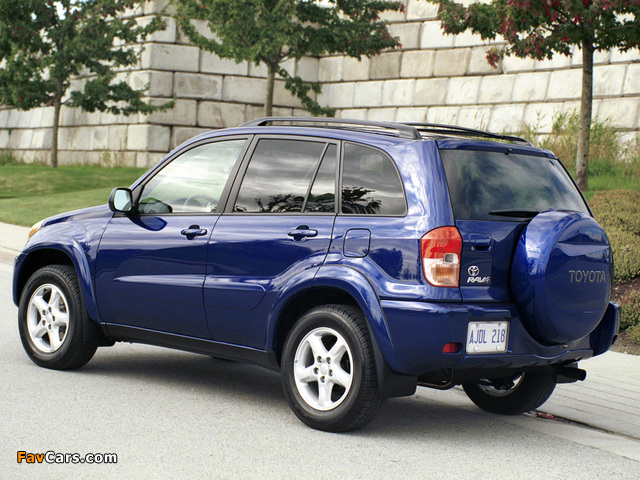Photos of Toyota RAV4 US-spec 2000–03 (640 x 480)