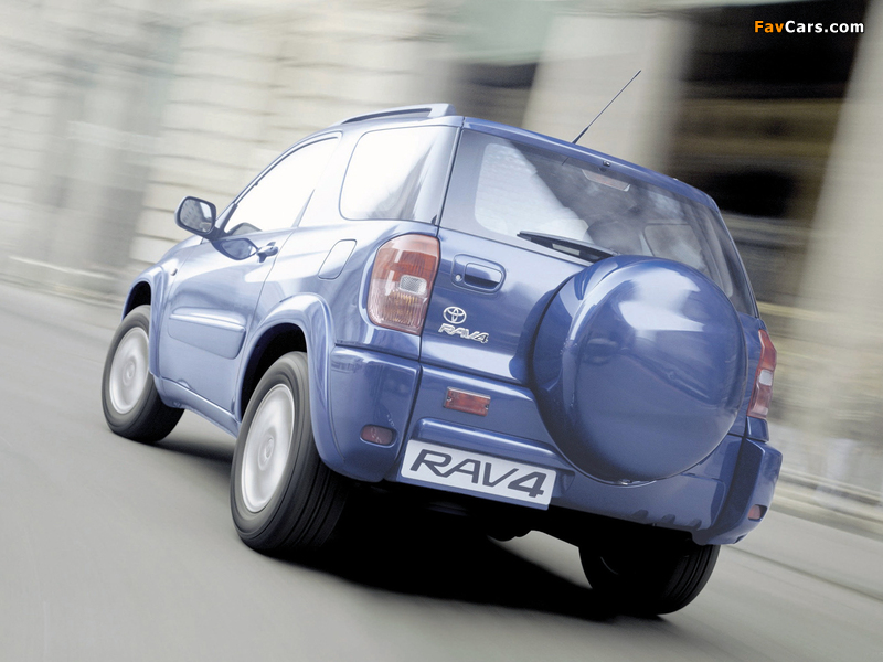 Photos of Toyota RAV4 3-door 2000–03 (800 x 600)