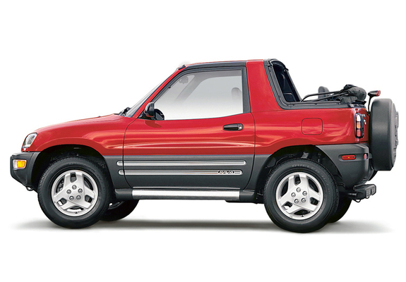 Pictures of Toyota RAV4 Convertible US-spec 1998–2000