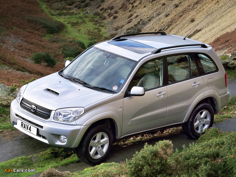 Pictures of Toyota RAV4 5-door UK-spec 2003–05 (800 x 600)