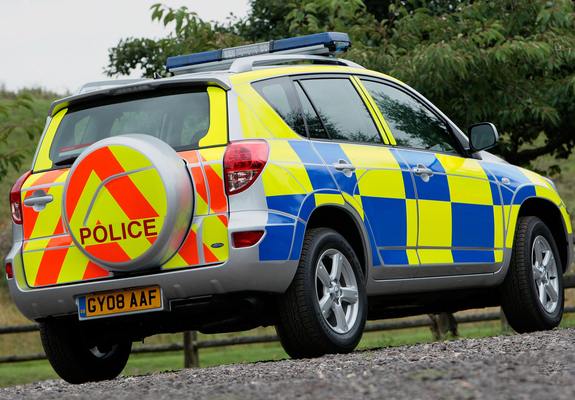 Pictures of Toyota RAV4 Police 2006–08