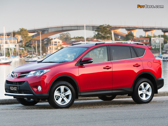 Pictures of Toyota RAV4 AU-spec 2013 (640 x 480)