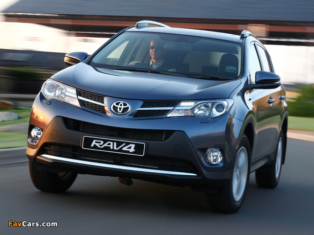 Pictures of Toyota RAV4 ZA-spec 2013 (640 x 480)