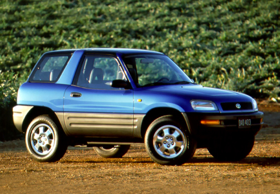 Toyota RAV4 3-door US-spec 1994–97 photos