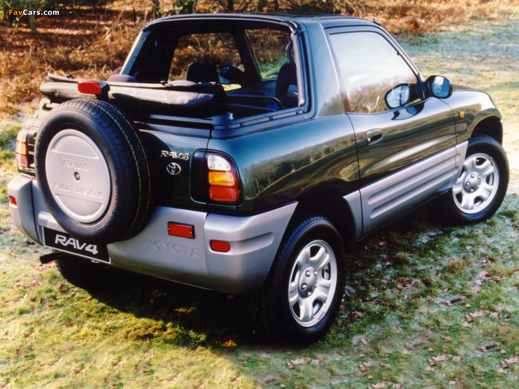 Toyota RAV4 Convertible UK-spec 1998–2000 images (1024 x 768)