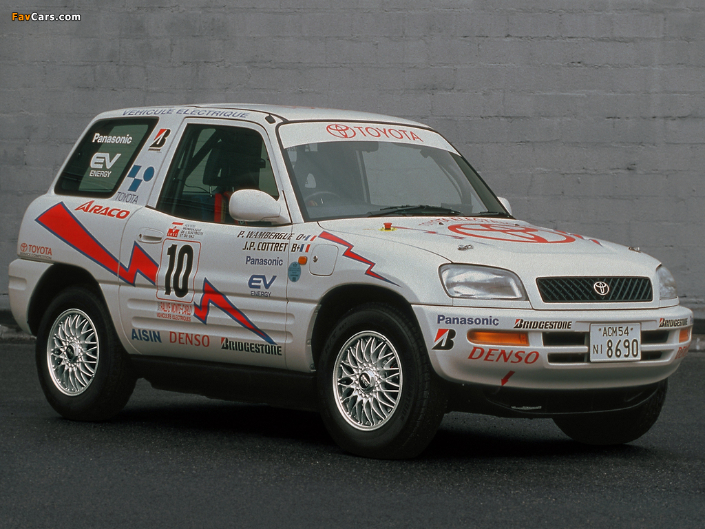 Toyota RAV4 EV 3-door Rally Car 1998 photos (1024 x 768)