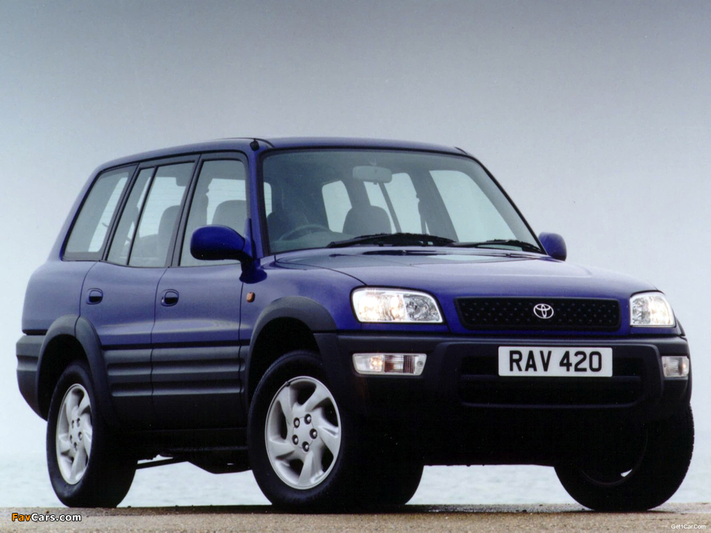 Toyota RAV4 5-door UK-spec 1998–2000 photos (1024 x 768)