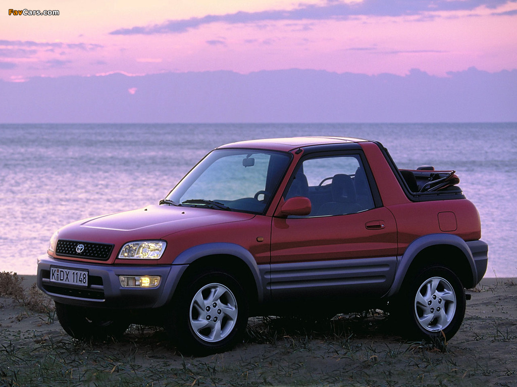 Toyota RAV4 Convertible 1998–2000 wallpapers (1024 x 768)