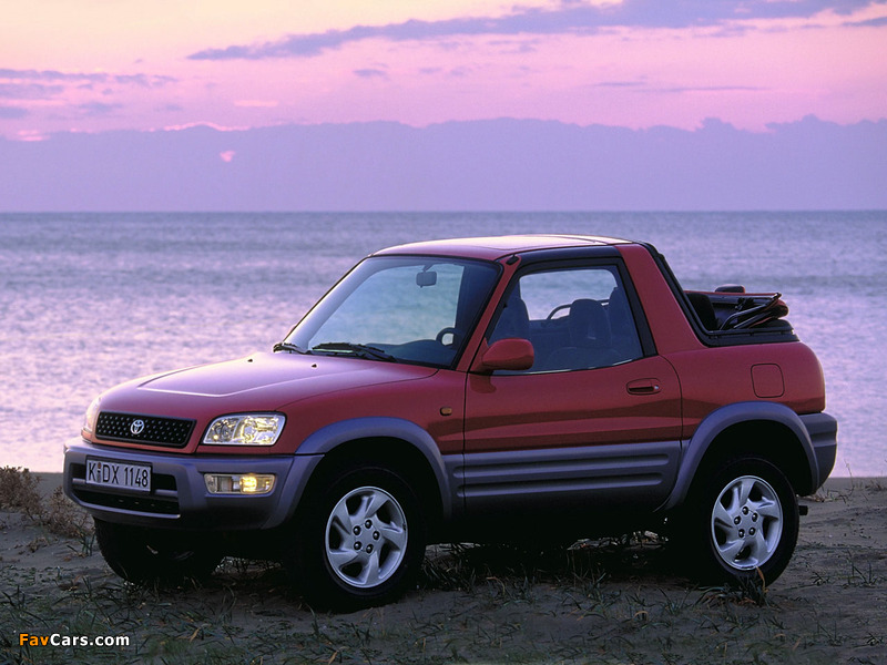 Toyota RAV4 Convertible 1998–2000 wallpapers (800 x 600)