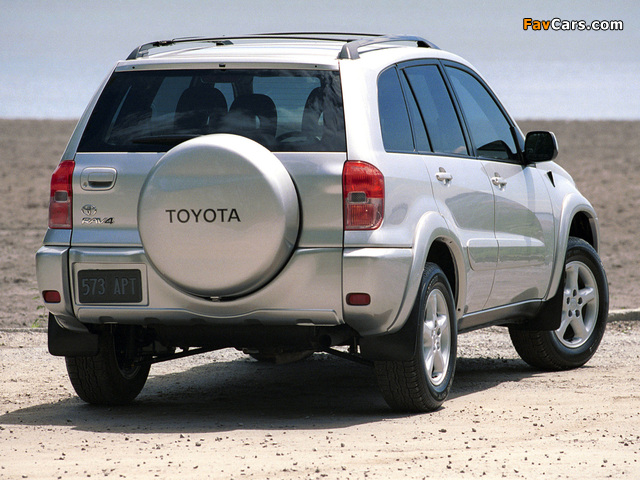Toyota RAV4 US-spec 2000–03 images (640 x 480)