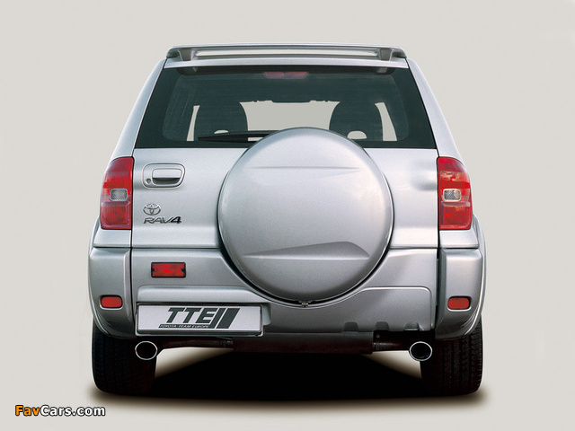 Toyota RAV4 5-door TTE Performance Kit 2000–03 images (640 x 480)