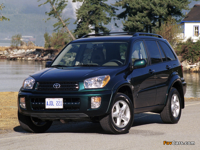Toyota RAV4 US-spec 2000–03 images (640 x 480)