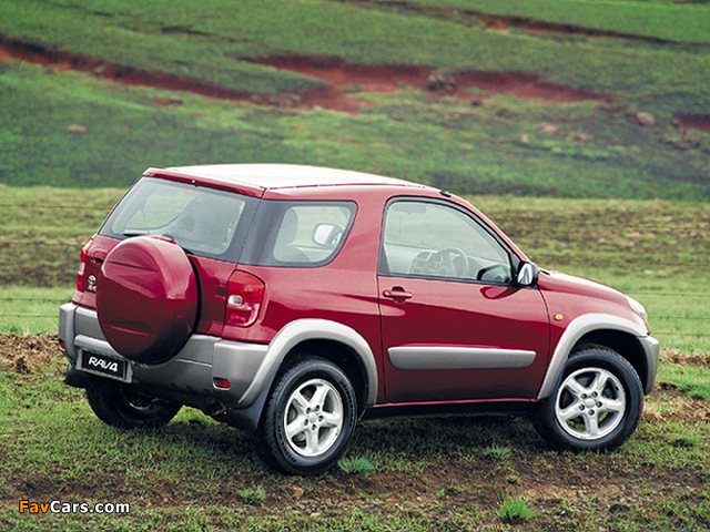 Toyota RAV4 3-door ZA-spec 2000–03 photos (640 x 480)