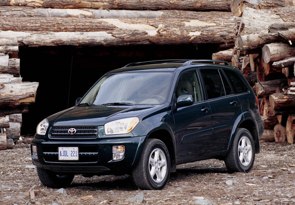 Rav 4 2000 Rear Toyota RAV4 US-spec 2000–03 wallpapers