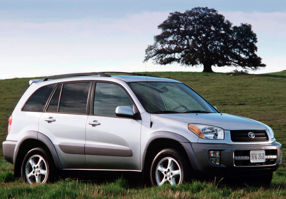 Rav 4 2000 Rear Toyota RAV4 US-spec 2000–03 wallpapers