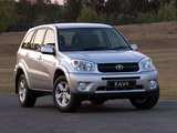 Toyota RAV4 5-door ZA-spec 2003–05 images