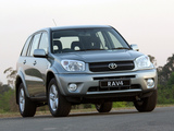 Toyota RAV4 5-door ZA-spec 2003–05 photos