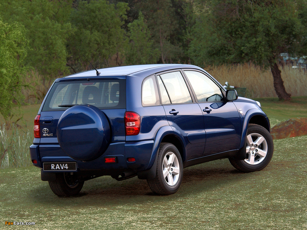 Toyota RAV4 5-door ZA-spec 2003–05 wallpapers (1024 x 768)