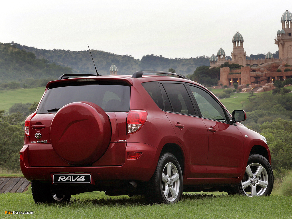 Toyota RAV4 ZA-spec 2006–08 pictures (1024 x 768)