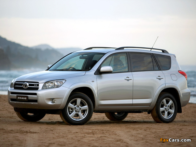 Toyota RAV4 AU-spec 2006–08 wallpapers (640 x 480)